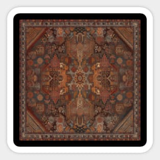 Traditional Rug Carpet Sticker